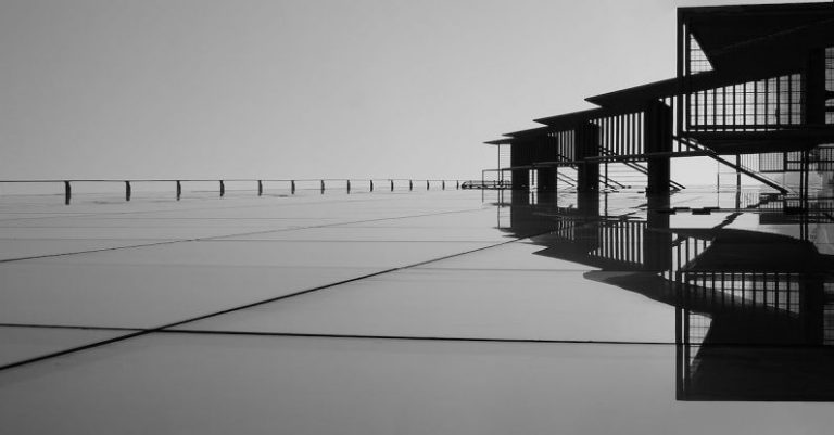 Architecture - Grayscale Photography of Bridge