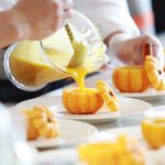 Culinary - Fruit Shake Pouring on Fruit